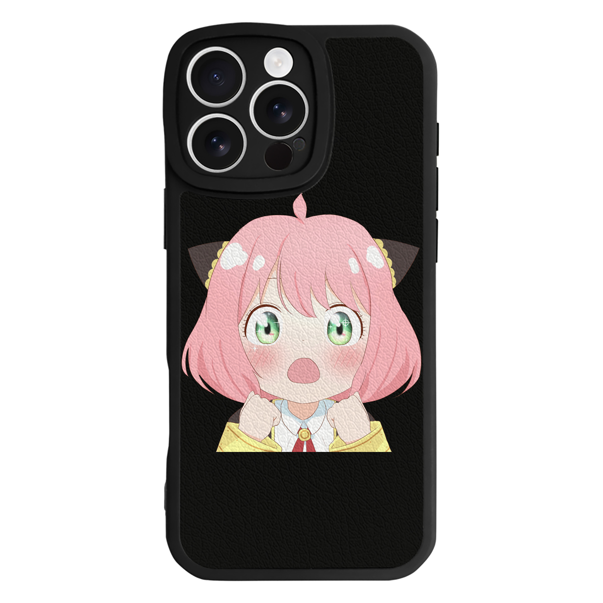 （画像用） SPY×FAMILY间谍家家酒 【iPhone 16シリーズ対応】シリコンスマホケース（レザー調） 材質：シリコン